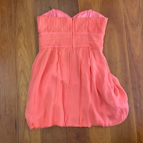 Coral cocktail dress - Picture 2 of 3